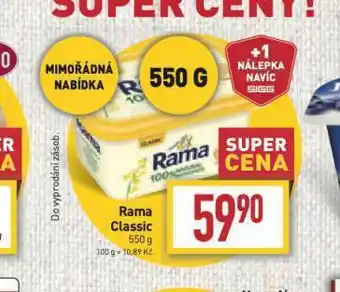 Billa Rama classic nabídka