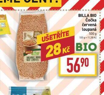 Billa Čočka červená nabídka