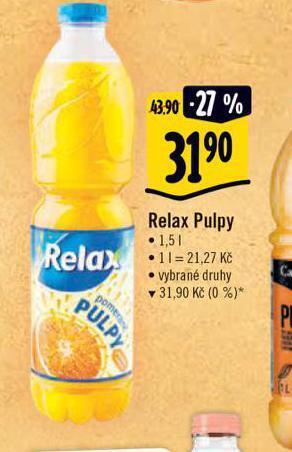 Albert Relax pulpy nabídka