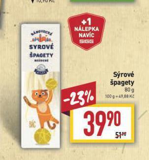 Sýrové špagety