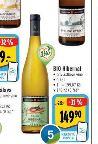 Albert Bio hibernal nabídka