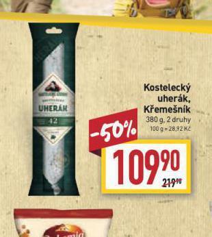Billa Křemešník nabídka