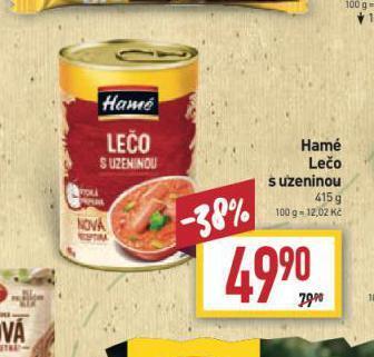 Billa Hamé lečo s uzeninou nabídka