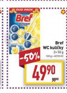 Billa Bref wc kuličky nabídka