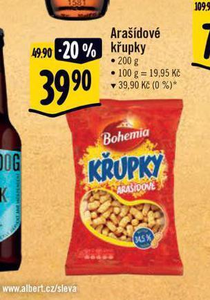 Albert Arašídové křupky nabídka