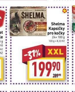 Billa Shelma kapsičky pro kočky nabídka