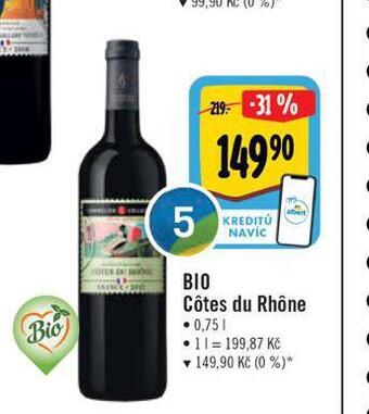 Albert Bio cotes du rhone nabídka