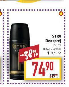 Billa Str8 deosprej nabídka