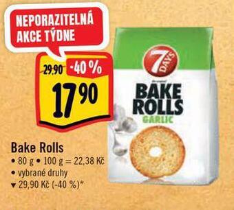 Albert Bake rolls nabídka