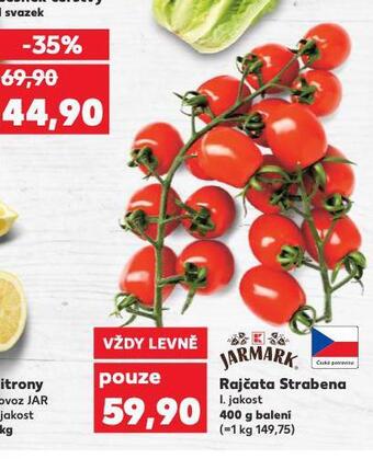 Kaufland Rajčata strabena nabídka