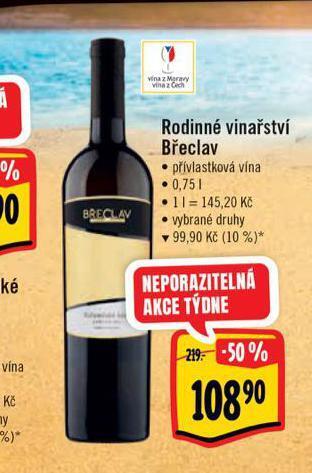 Albert Rodinné vinařství břeclav nabídka