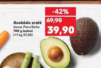 Kaufland Avokádo zralé nabídka
