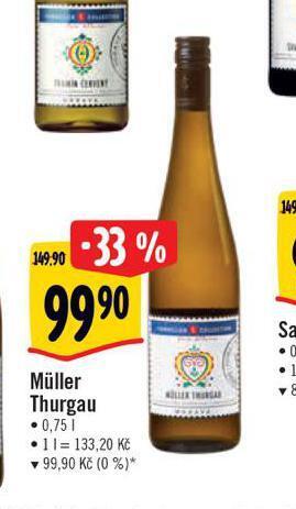 Albert Muller thurgau nabídka