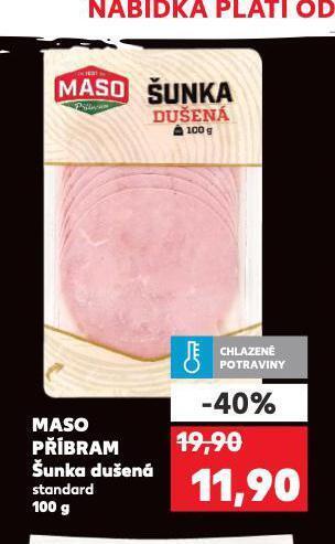 Kaufland Šunka dušená nabídka