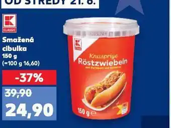 Kaufland Smažená cibulka nabídka