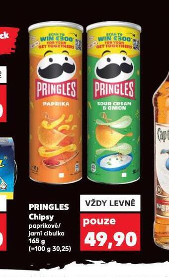 Kaufland Pringles chipsy nabídka