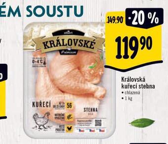 Albert Královská kuřecí stehna nabídka