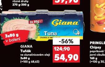 Kaufland Giana tuňák nabídka