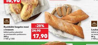 Kaufland Rustikální bageta maxi s kvasem nabídka