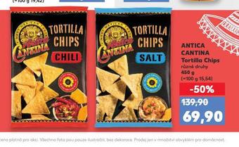 Kaufland Antica cantina tortilla chips nabídka