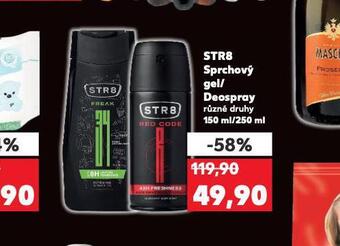 Kaufland Str8 sprchový gel nabídka