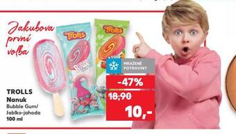 Kaufland Trolls nanuk nabídka