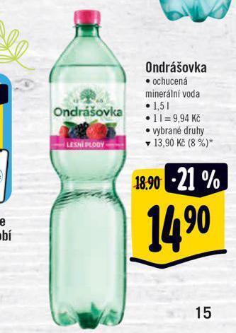 Albert Ondrášovka nabídka