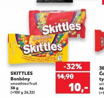 Kaufland Skittles bonbóny nabídka