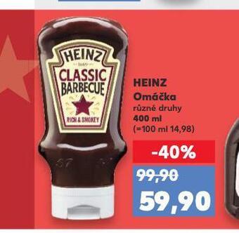 Kaufland Heinz omáčka nabídka