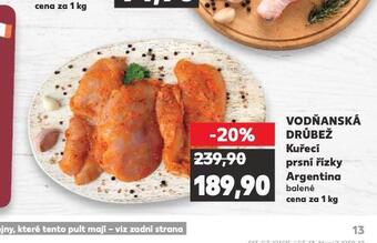 Kaufland Kuřecí prsní řízky argentina nabídka