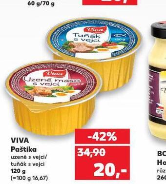 Kaufland Viva paštika nabídka