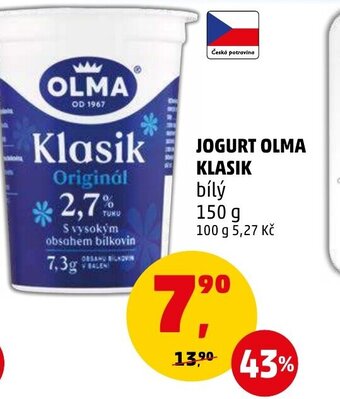 Penny Market JOGURT OLMA KLASIK nabídka