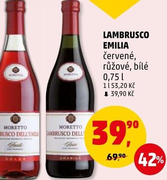 Penny Market LAMBRUSCO EMILIA nabídka
