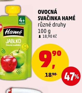 Penny Market OVOCNÁ SVAČINKA HAMÉ nabídka