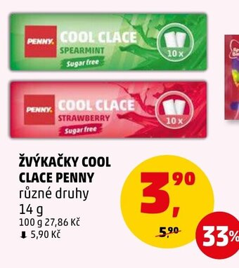 Penny Market ŽVÝKAČKY COOL CLACE PENNY nabídka
