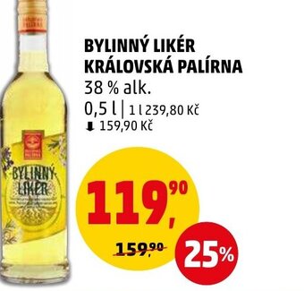 Penny Market BYLINNÝ LIKÉR KRÁLOVSKÁ PALÍRNA nabídka