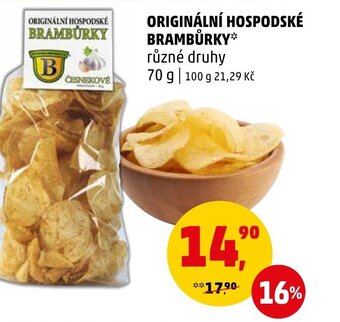 Penny Market ORIGINÁLNÍ HOSPODSKÉ BRAMBŮRKY nabídka