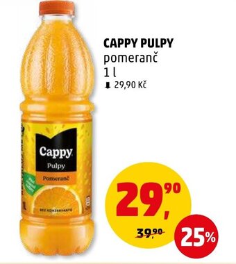 Penny Market CAPPY PULPY nabídka