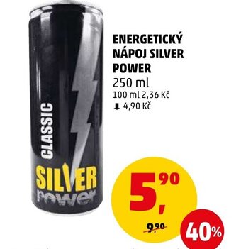Penny Market ENERGETICKÝ NÁPOJ SILVER POWER nabídka