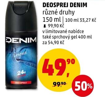 Penny Market DEOSPREJ DENIM nabídka
