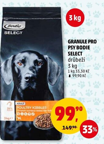 Penny Market GRANULE PRO PSY BODIE SELECT nabídka