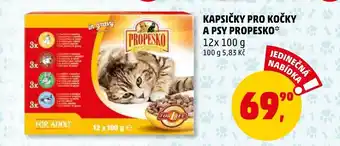 Penny Market KAPSIČKY PRO KOČKY A PSY PROPESKO*** nabídka