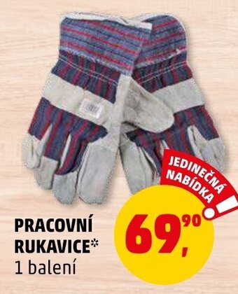 Penny Market PRACOVNÍ RUKAVICE nabídka
