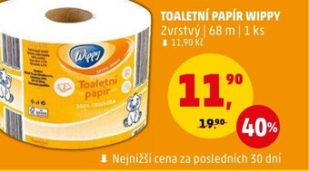 Penny Market TOALETNÍ PAPÍR WIPPY nabídka