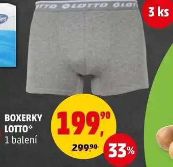 Penny Market BOXERKY LOTTO nabídka
