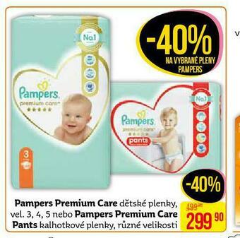 Teta Pampers dětské pleny nabídka