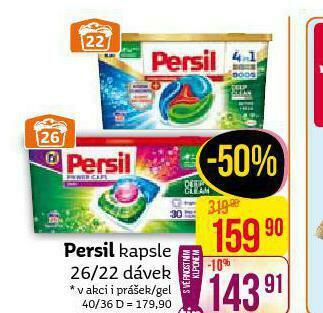 Teta Persil kapsle nabídka