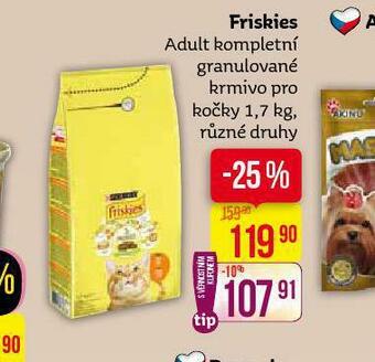 Teta Friskies granule pro kočky nabídka