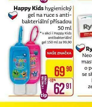 Teta Happy kids hygienický gel na ruce nabídka