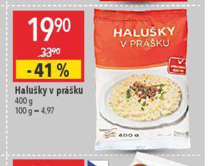 Globus Halušky v prášku nabídka